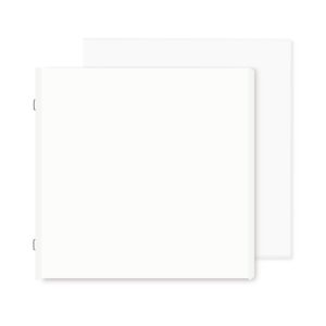 12x12 White Scrapbook Refill Pages