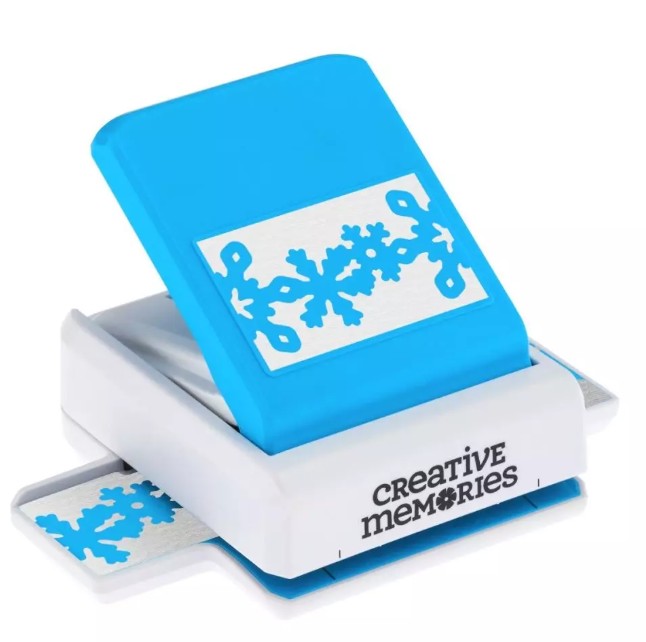 Dancing Snowflakes Border Punch