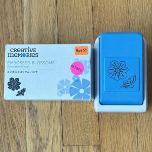 Embossed Blossoms Punch