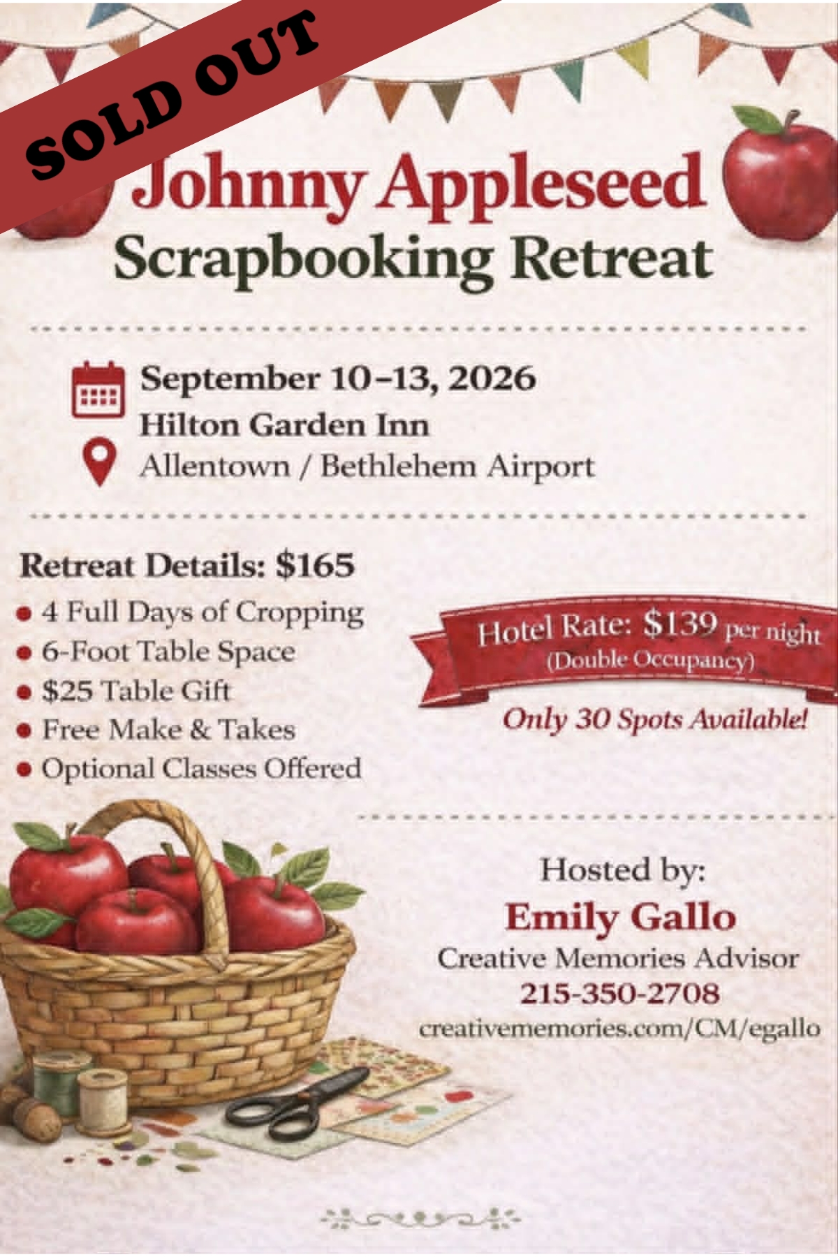 Johnny Appleseed Retreat