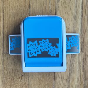 Merry Blooms Border Punch- USED