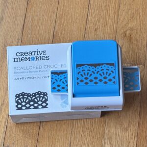Scalloped Crochet Border Punch $29