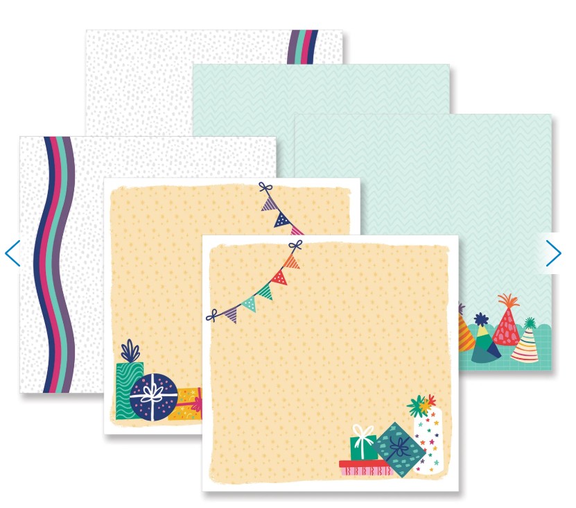 Birthday Bash Fast2Fab Paper Pack