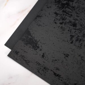 Black Molten Lava Foiled 12×12 Paper Pack