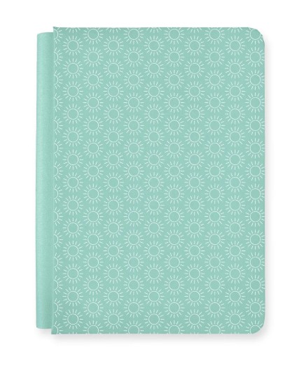 Brilliant Suns Scrap Journal Cover - Caribbean