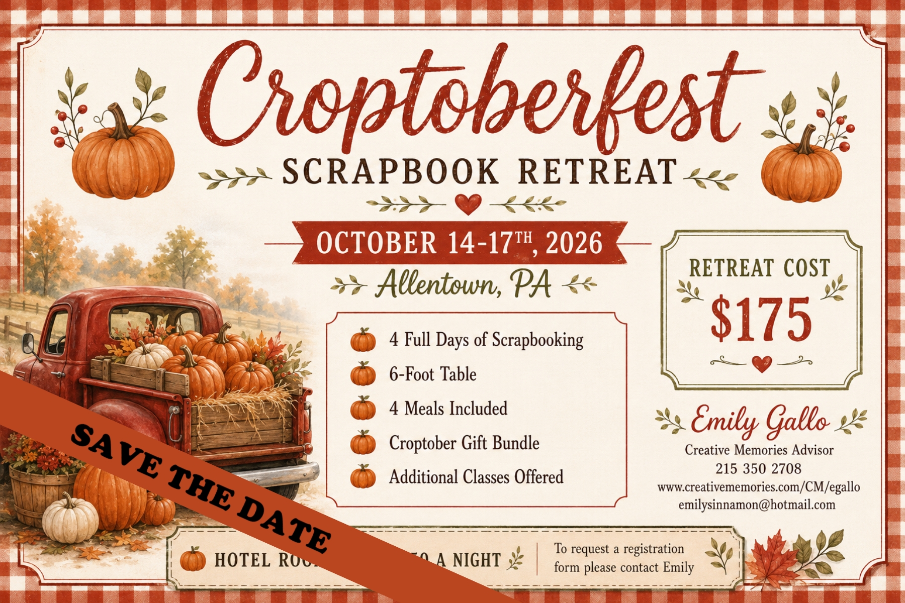Croptoberfest Retreat