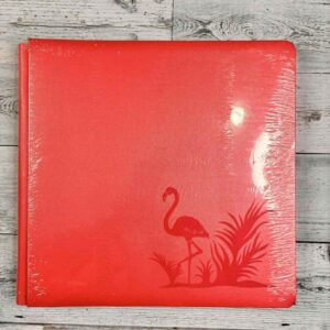 Flamingo Fun 12x12 Salmon Pink Shimmer Album
