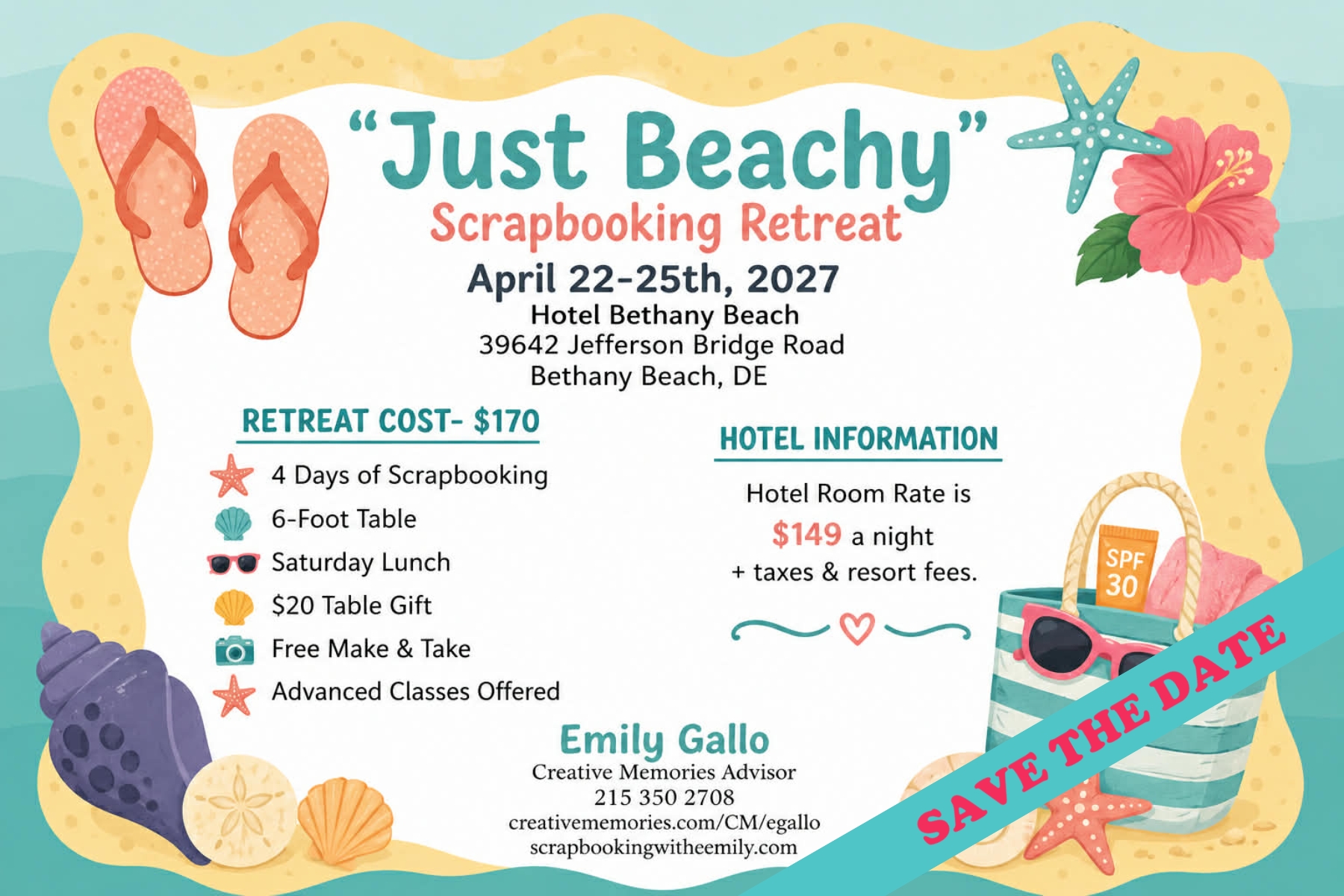 Just Beachy Retreat