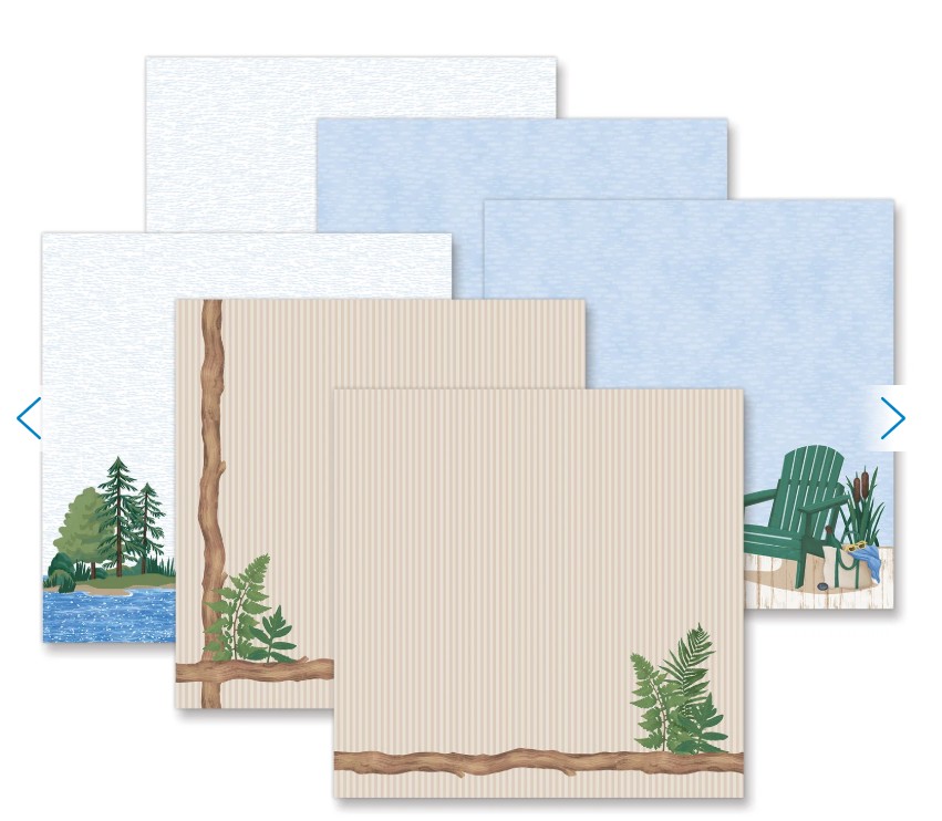Lakeside Memories Fast2Fab Inspired Paper Pack