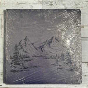 Mountain 12x12 Navy Golden Mica Album