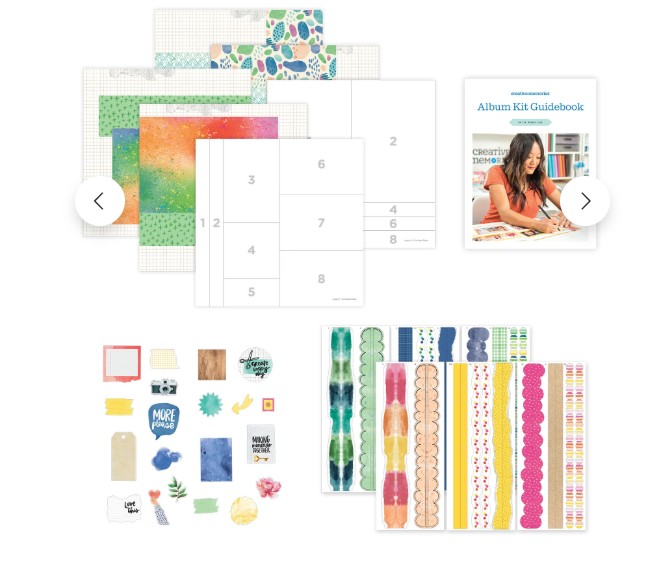 On the Bright Side 16-Layout DECORATIVE Album Kit - Image 2