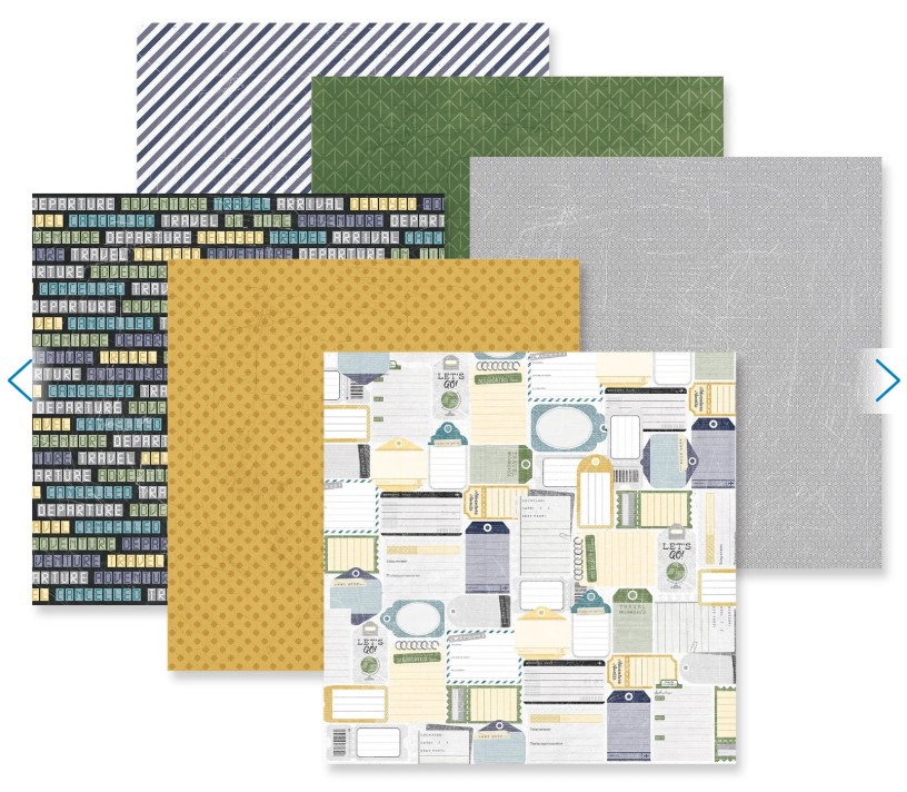 Passport to Adventure Designer Paper Pack