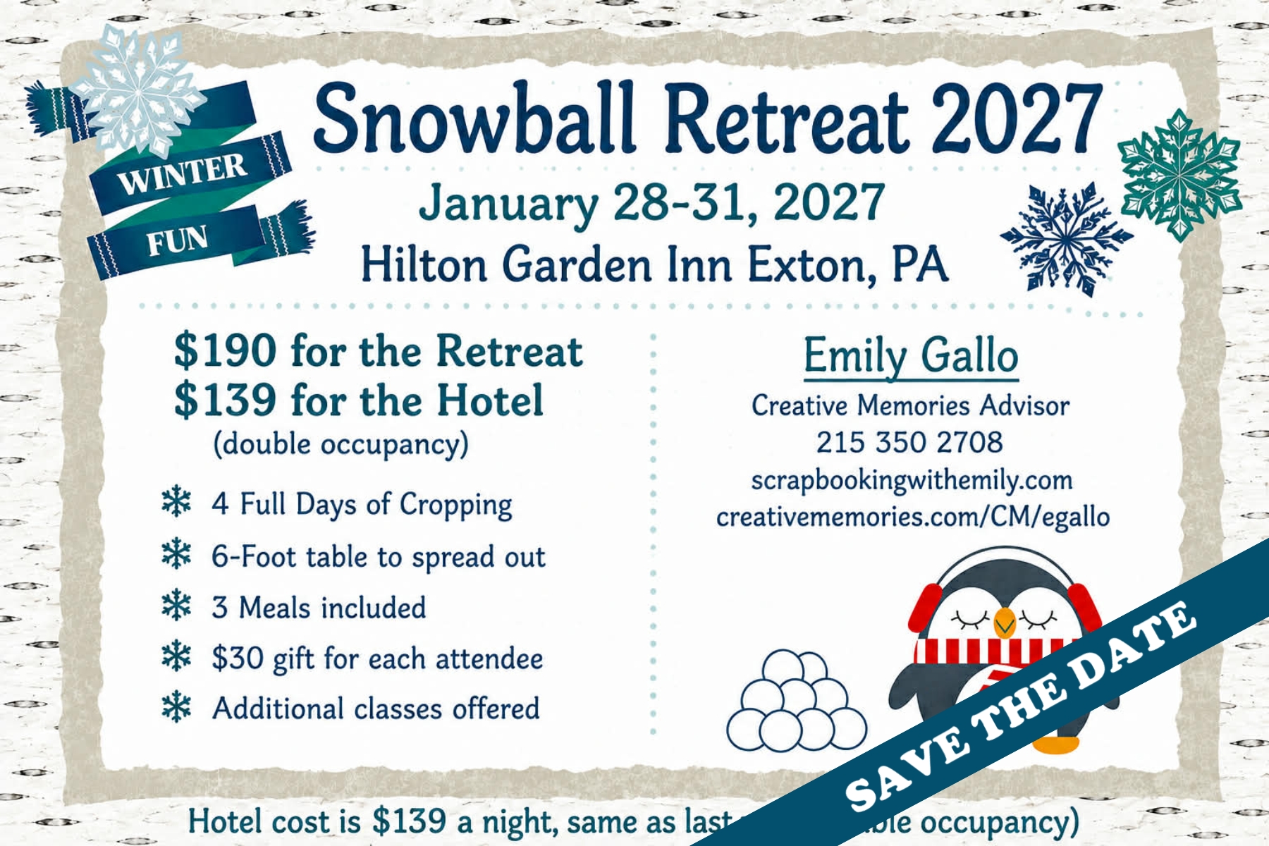 Snowball Retreat