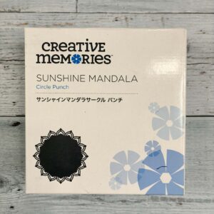 Sunshine Mandala Circle Punch