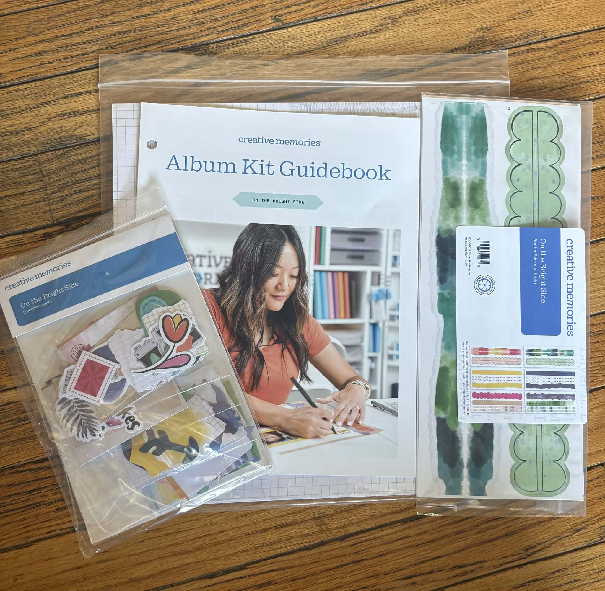 On the Bright Side 16-Layout DECORATIVE Album Kit