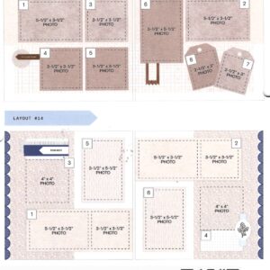 Natural Beginnings Album Kit Simple Pages 13- Title/ End