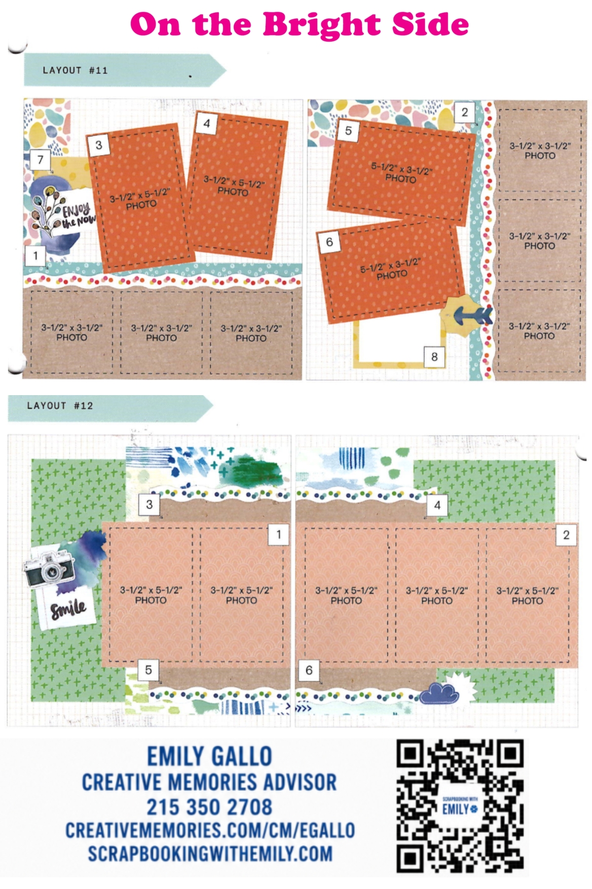 On the Bright Side Album Kit- Simple Pages 9-12 - Image 2