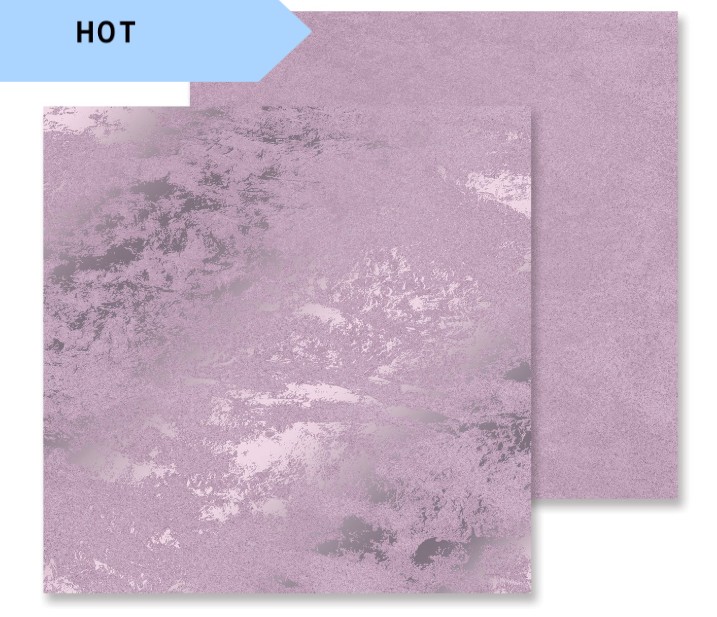 Foiled Paper Pack (6/pk) - Purple Ice Molten Lava